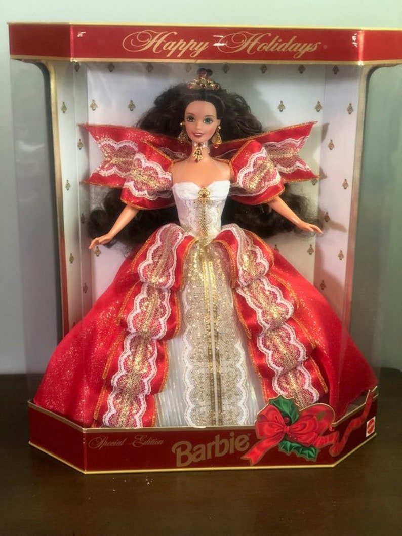happy holidays special edition 1990 barbie