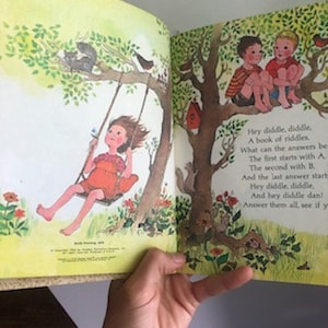 1974 Hardcover A Little Golden Book, Riddles Riddles From A to Z 49 ...