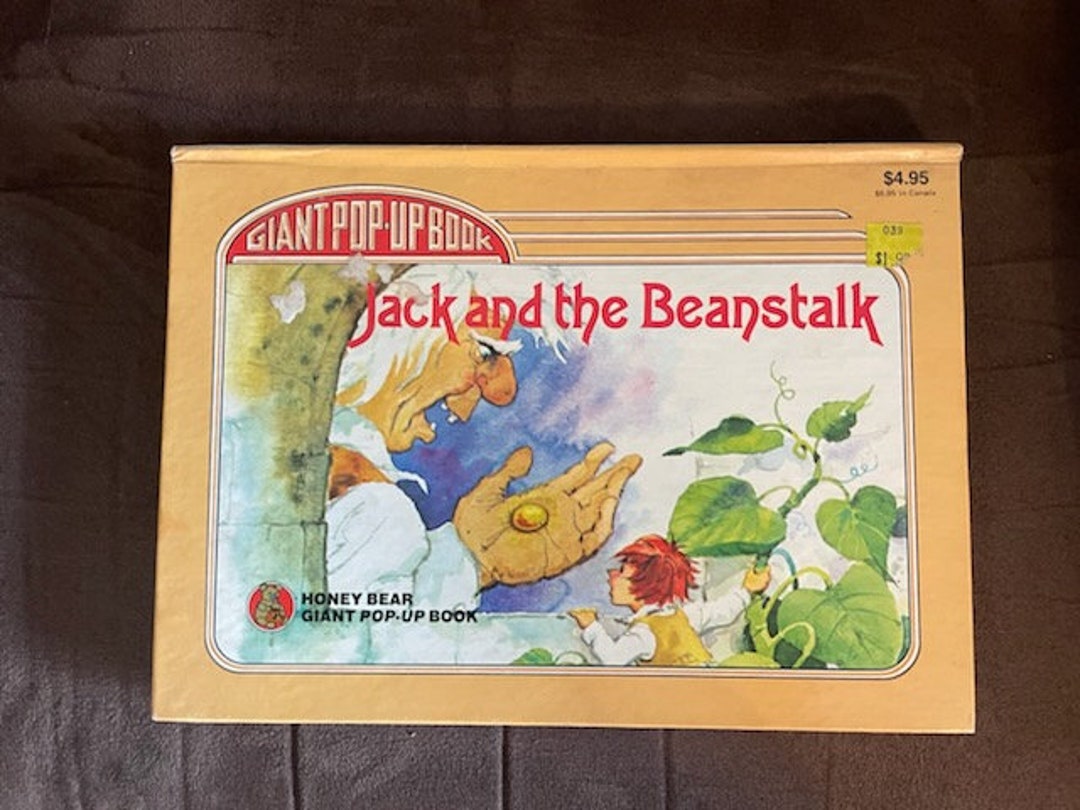 1983 Hardcover Pop up Children's Book Giant Pop-up Book Jack