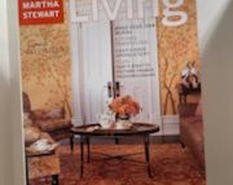 Vintage 2002 Martha Stewart Living Magazine Special Decorating Issue Number 106, Martha Stewart Living Magazine Decorating Magazine