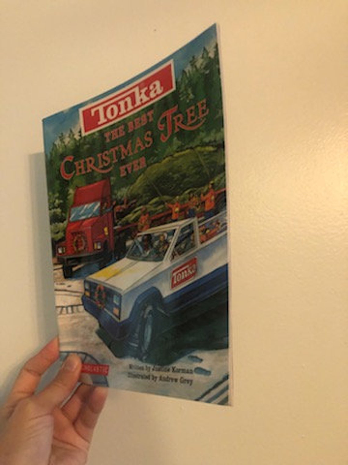 First Scholastic Paperback Printing Tonka The Best Christmas Etsy