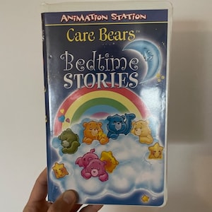 Vintage Care Bears VHS Tape, Care Bears, Care Bears Movie, Animation Station Care Bears Bedtime Stories, Care Bears Bedtime Stories VHS imagen 1