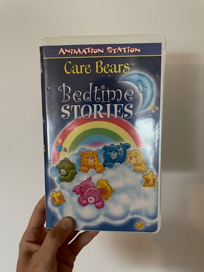 Vintage Care Bears VHS Tape, Care Bears, Care Bears Movie, Animation Station Care Bears Bedtime Stories, Care Bears Bedtime Stories VHS imagen 1