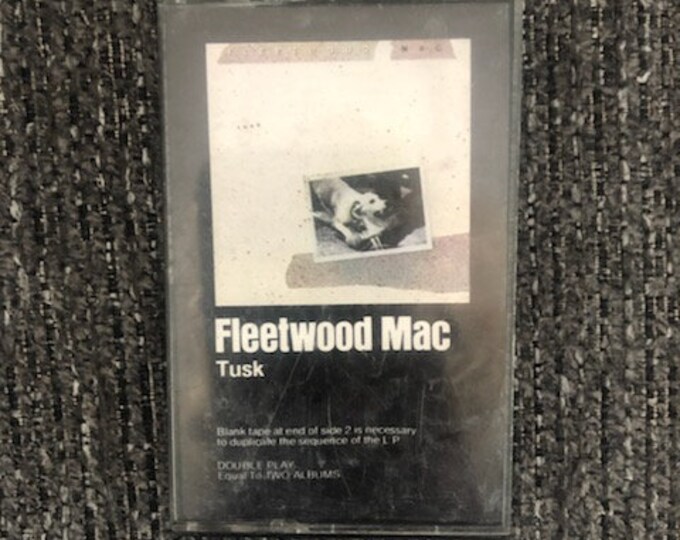 1979 Fleetwood Mac Tusk Cassette Tape, Fleetwood Mac, Fleetwood Mac