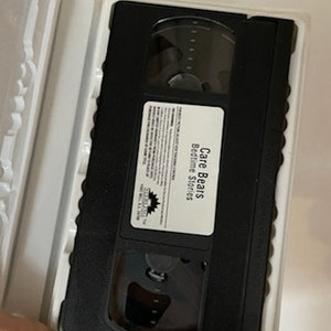 Vintage Care Bears VHS Tape, Care Bears, Care Bears Movie, Animation Station Care Bears Bedtime Stories, Care Bears Bedtime Stories VHS imagen 3