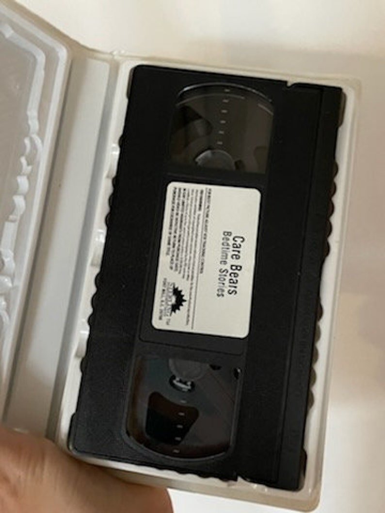 Vintage Care Bears VHS Tape, Care Bears, Care Bears Movie, Animation Station Care Bears Bedtime Stories, Care Bears Bedtime Stories VHS imagen 3