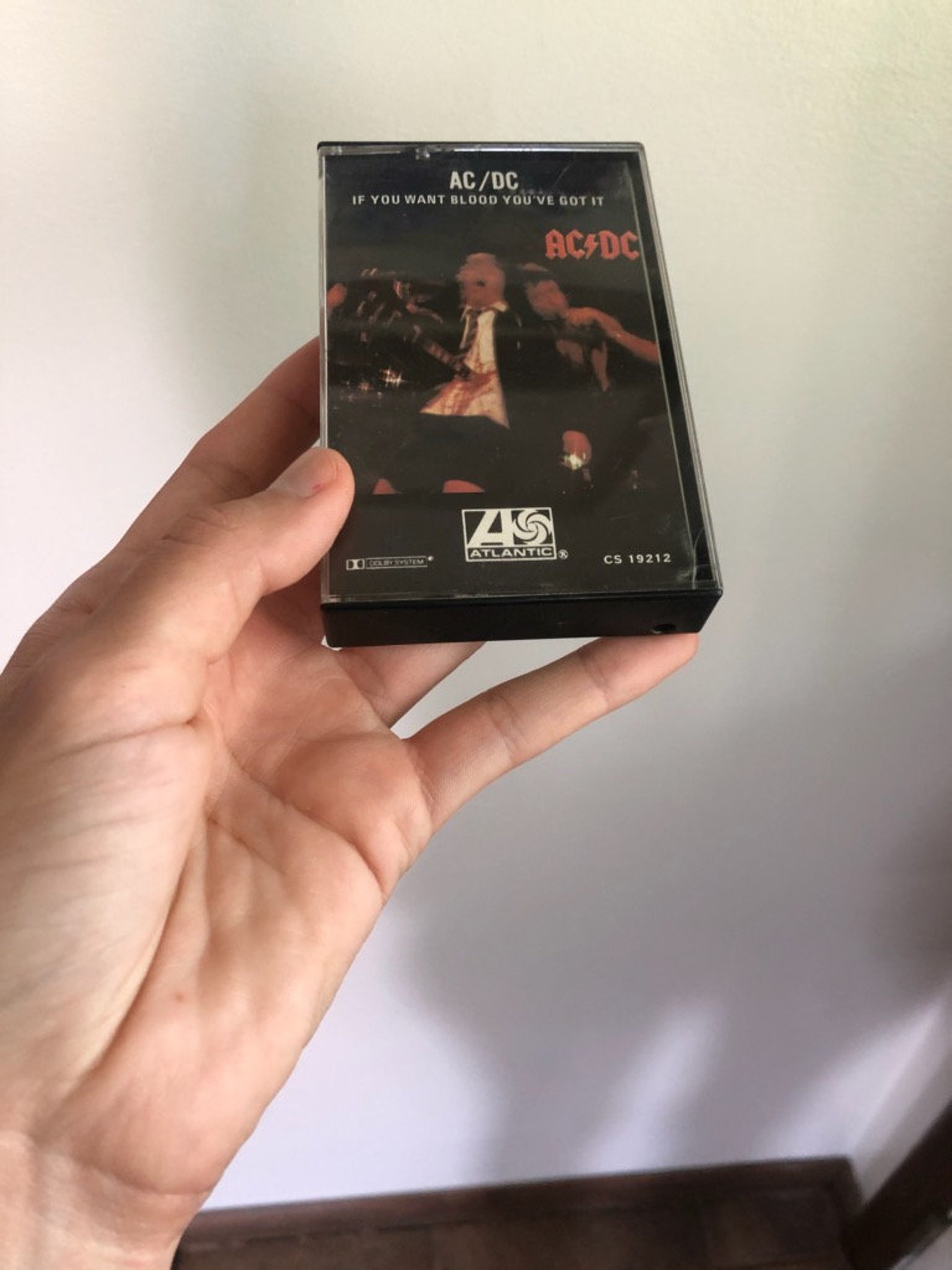 1978 AC/DC Cassette Tape If You Want Blood You've Got It - Etsy