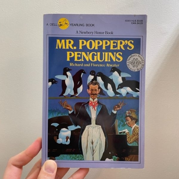 October 1986 Paperback A Dell Yearling Book A Newbery Honor Book Mr. Popper's Penguins Richard and Florence Atwater, Mr. Popper's Penguins