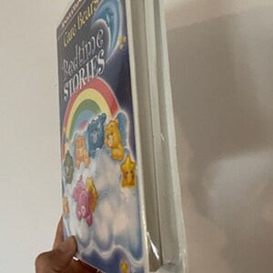 Vintage Care Bears VHS Tape, Care Bears, Care Bears Movie, Animation Station Care Bears Bedtime Stories, Care Bears Bedtime Stories VHS imagen 4