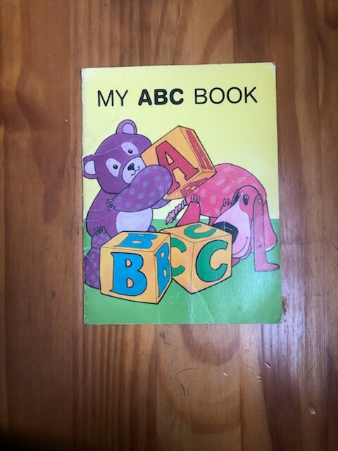 1953 Vintage Paperback Children's Picture Back, My ABC Book