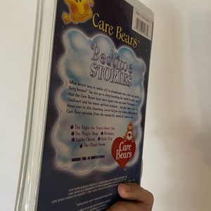 Vintage Care Bears VHS Tape, Care Bears, Care Bears Movie, Animation Station Care Bears Bedtime Stories, Care Bears Bedtime Stories VHS imagen 5