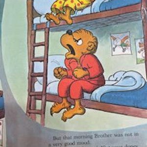 thumbnail image 2 of The Berenstain Bears Get In A Fight - Stan Berenstain - Good Condition Paperback 2 of 4
