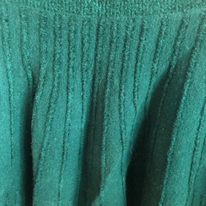XXS prado rue por Anthropologie Mini Falda, Falda Verde Esmeralda, Falda estilo terciopelo, Mini Falda de vacaciones, Granja, Prarie, Vintage Mini imagen 7