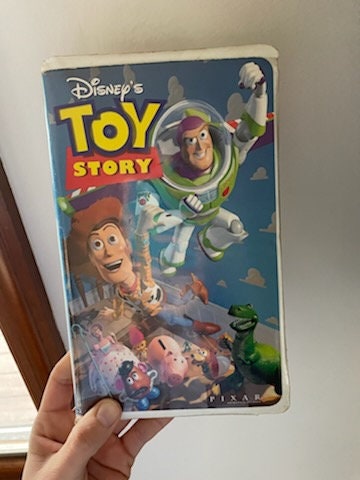 Vintage 1995 Walt Disney's Toy Story, VHS 6703 Toy Story, Toy Story Disney VHS Tape, Disney VHS Tapes, Disney Movies