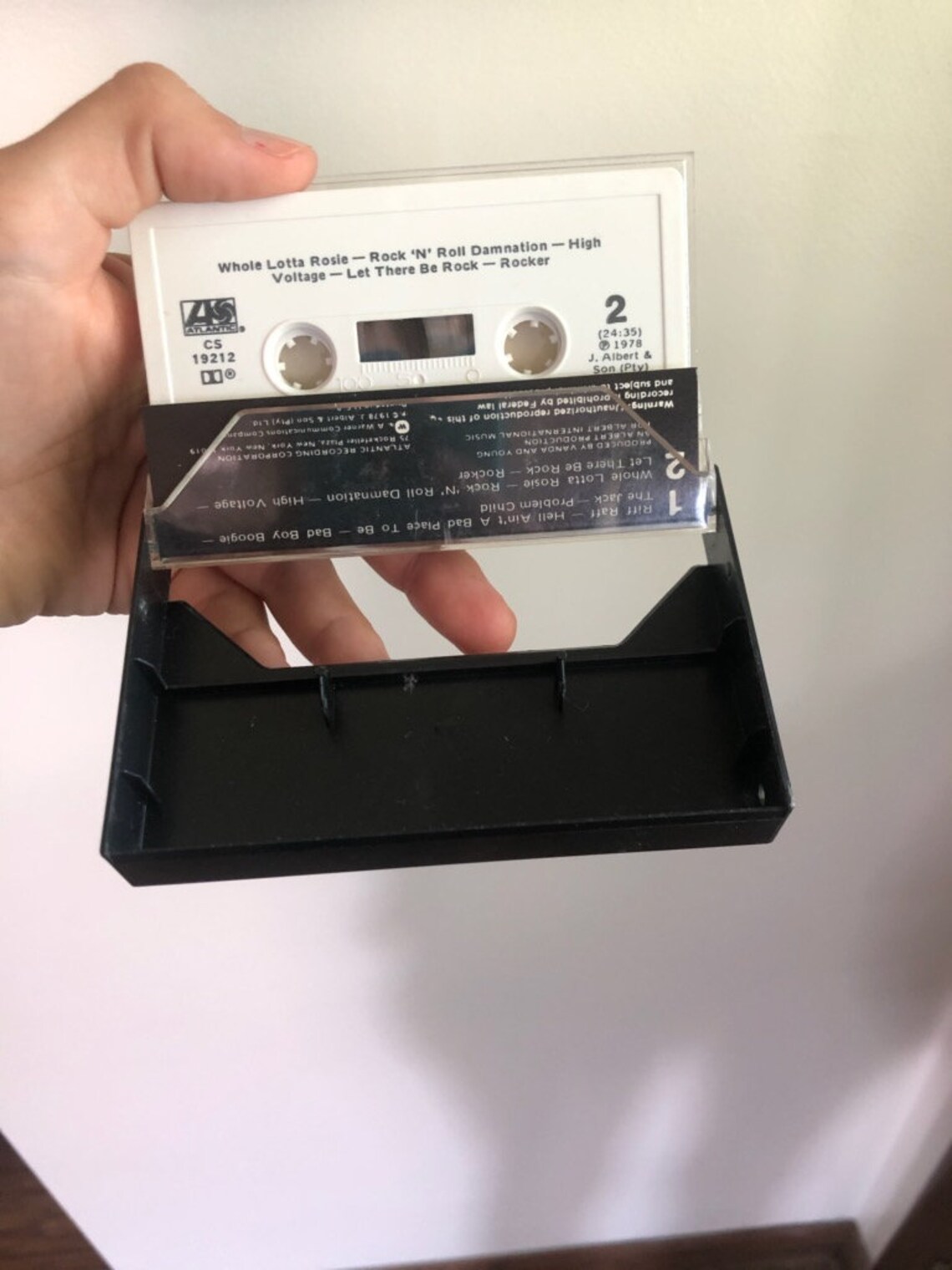 1978 AC/DC Cassette Tape If You Want Blood You've Got It | Etsy