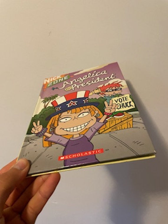 First Scholastic Printing Hardcover Nick Zone Angelica for