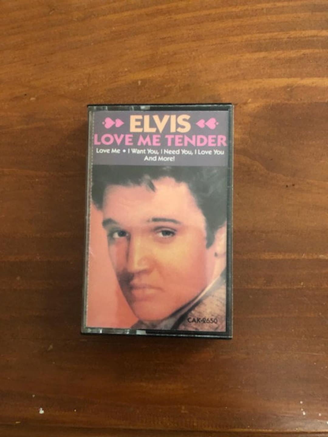 1987 Elvis Love Me Tender CAK2650 RCA Records Cassette Tape, Elvis ...