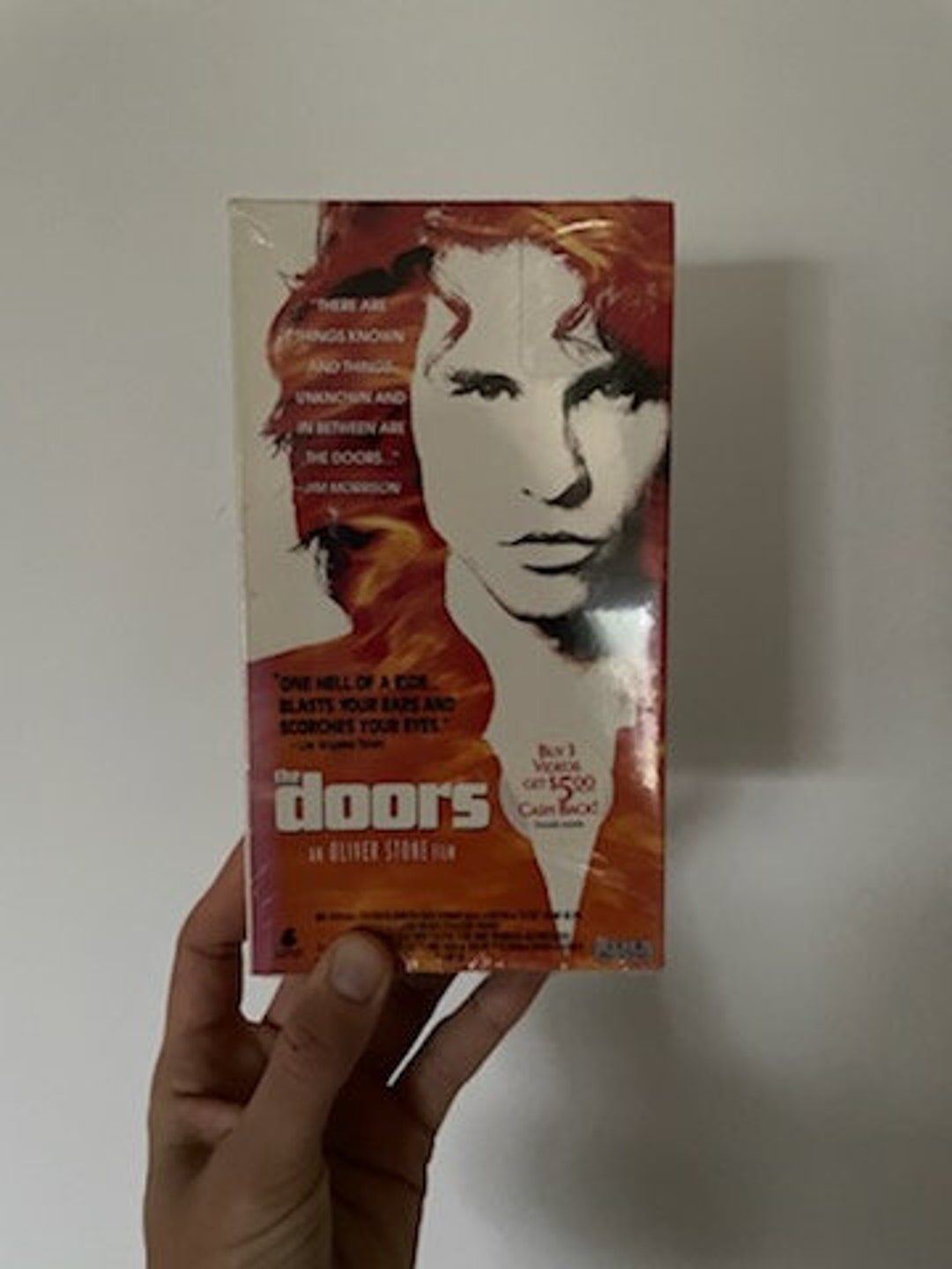 1991 the Doors an Oliver Stone Film VHS Tape, the Doors