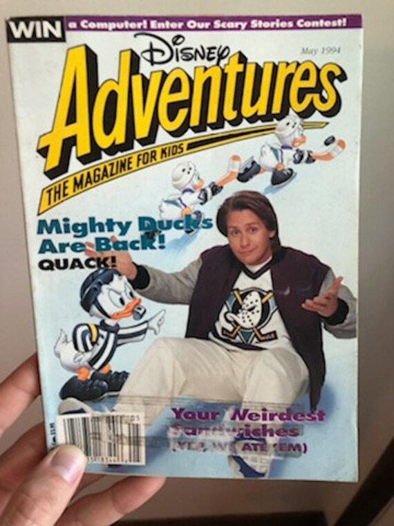 Vintage Paperback Disney Adventures Magazine May 1994 Issue the