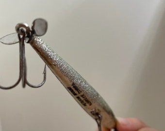Heddon Wood Surface Cobra Fishing Lure, Vintage Heddon Surface