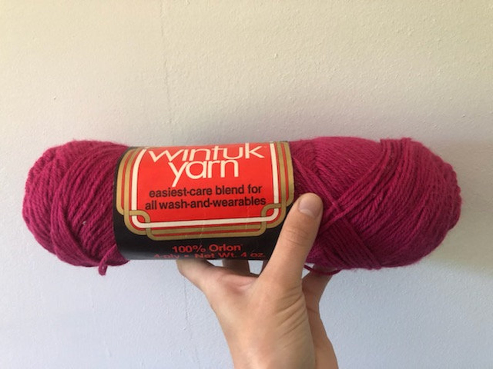 Vintage Wintuk Yarn All Wash and Wearables Yarn Made in USA 4 Etsy