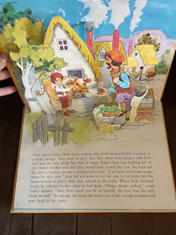 1983 Hardcover Pop up Children's Book Giant Pop-up Book Jack