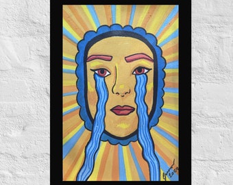 Crying Sunshine Original Painting Art Print