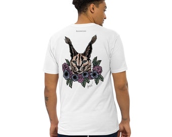 Caracal Desert Cat Original Artwork Men's T-shirt