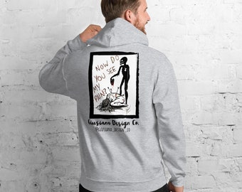 Now Do you See My Pain Original Art  Unisex Hoodie