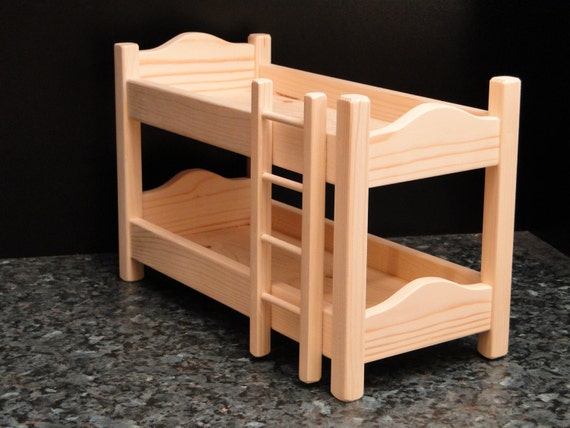 12 inch doll bunk beds