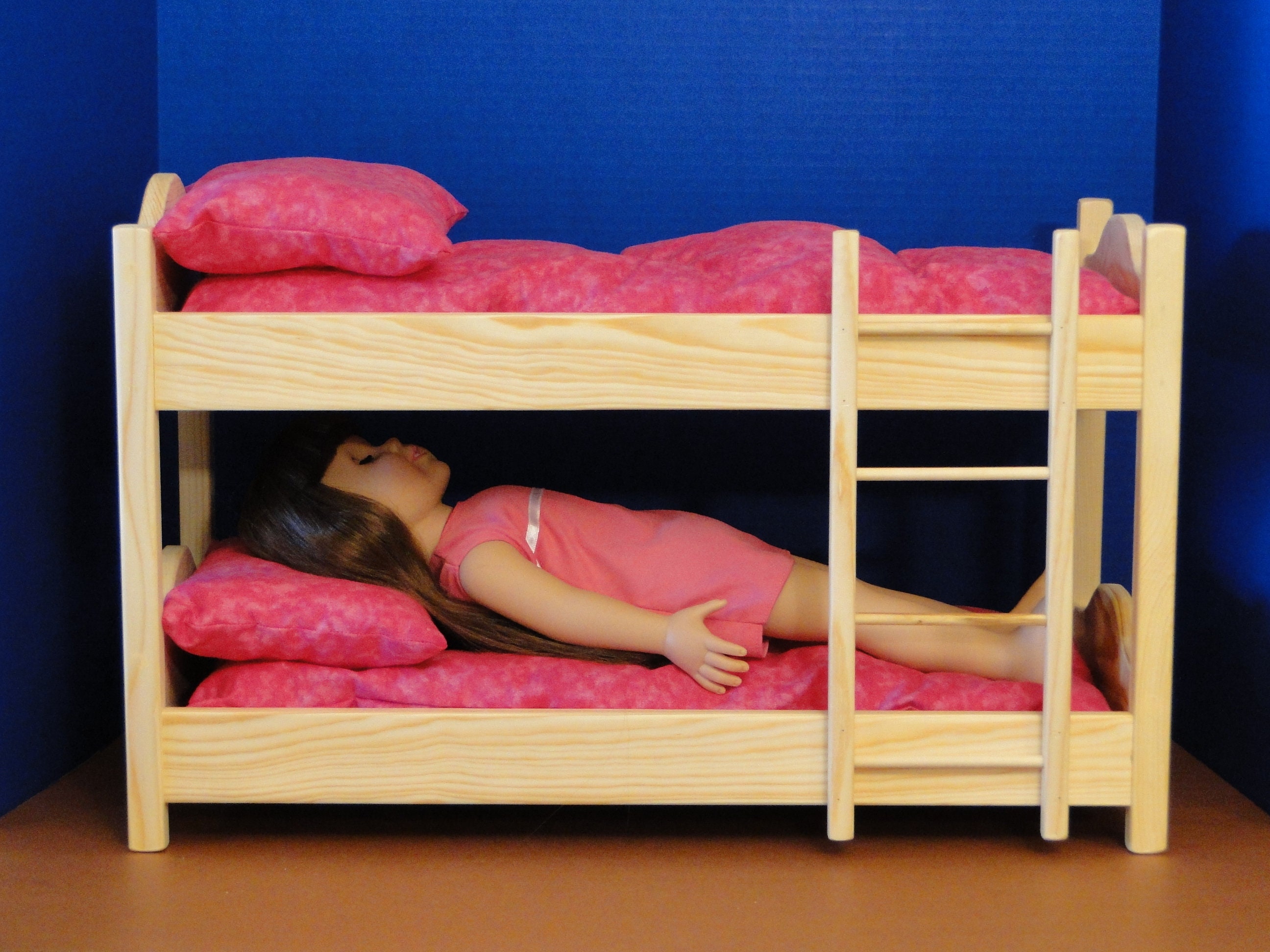 Bunk Bed for 18 inch Dolls with Mattresses and Pillows 097U Etsy