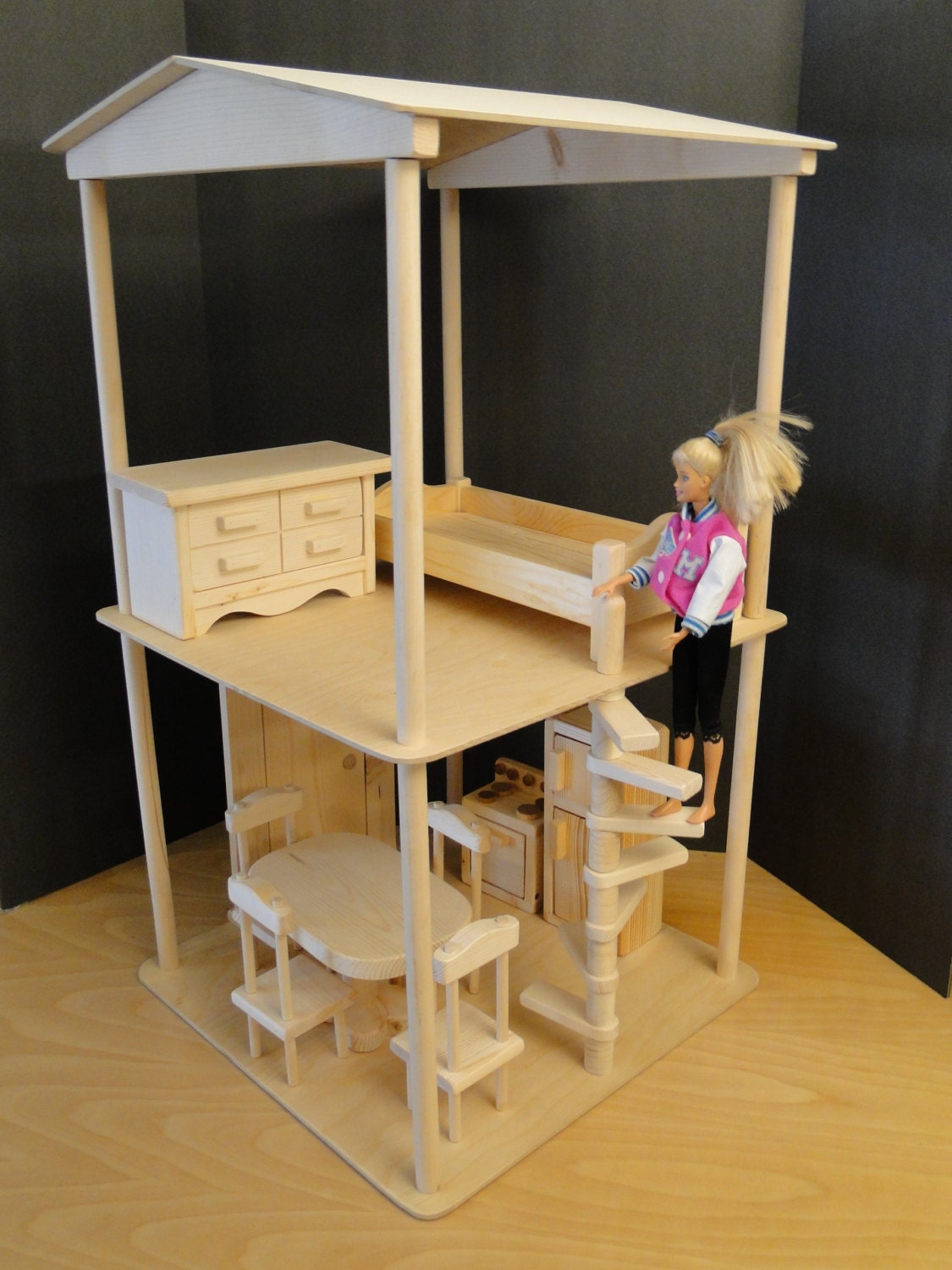 12 inch doll dollhouse