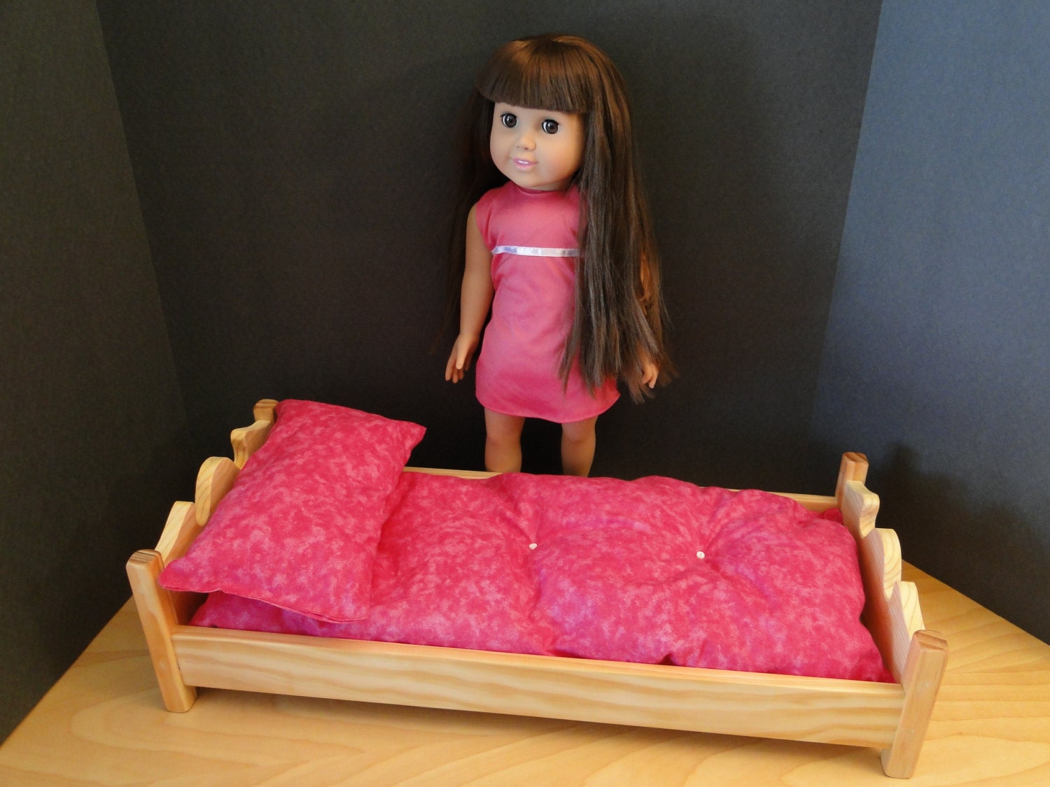Bed Mattress & Pillow for 18 inch/American Girl Dolls 096 Etsy
