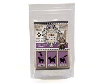 Violet the Apawthecary Fairy : (Lavender & Chamomile Scented) Dry Shampoo For Dogs! Trial Size