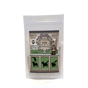 Violet the Apawthecary Fairy : (Herb Garden Scented) Dry Shampoo For Dogs! Trial Size