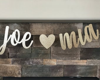 Engagement banner, engagement decorations, engagement party, engagement, custom engagement banner