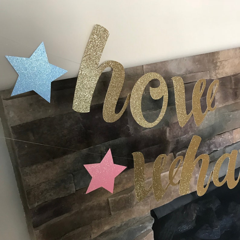 How We Wonder What You Are Gender Reveal Balloon - 36 Inch With Confetti