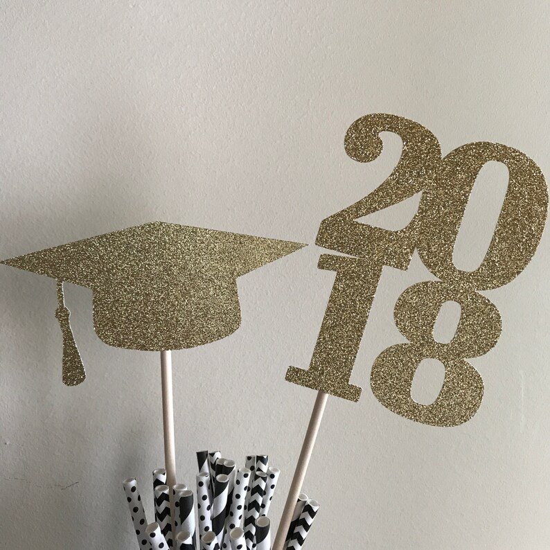 Graduation Centerpiece Graduations Party Decorations Etsy