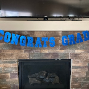Graduation party decorations, graduation banner, Congrats Grad, Class of 2021 Banner, 2021 graduation decorations, athlete graduation banner