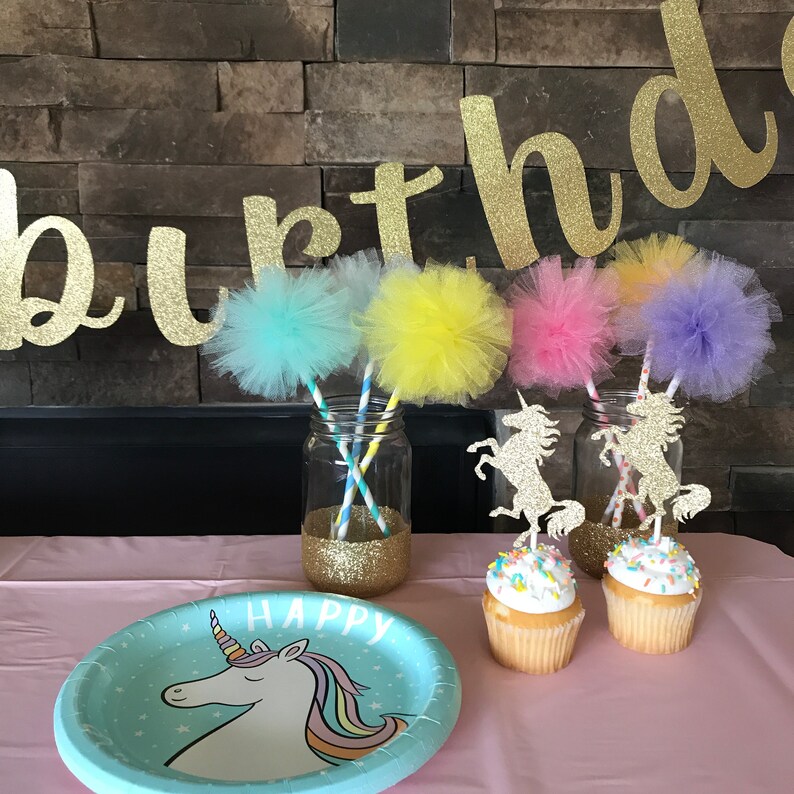 Unicorn banner / custom unicorn banner / unicorn decorations / unicorn party / unicorn birthday / be magical / custom banner / unicorn image 5