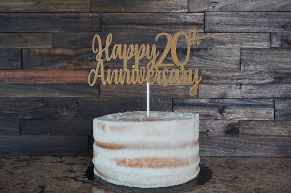 20th anniversary cake deals