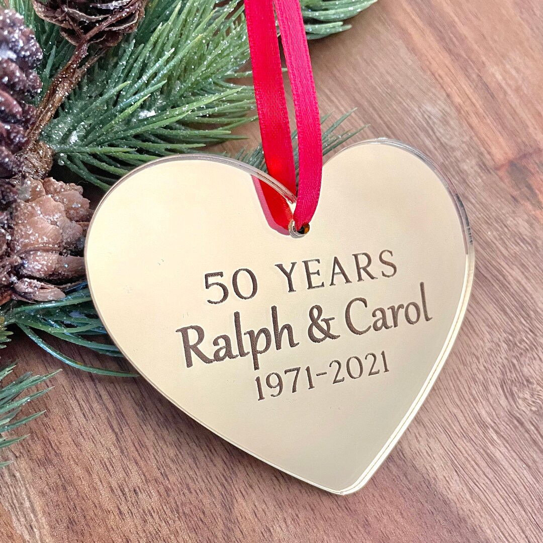50th Anniversary Christmas Ornament 