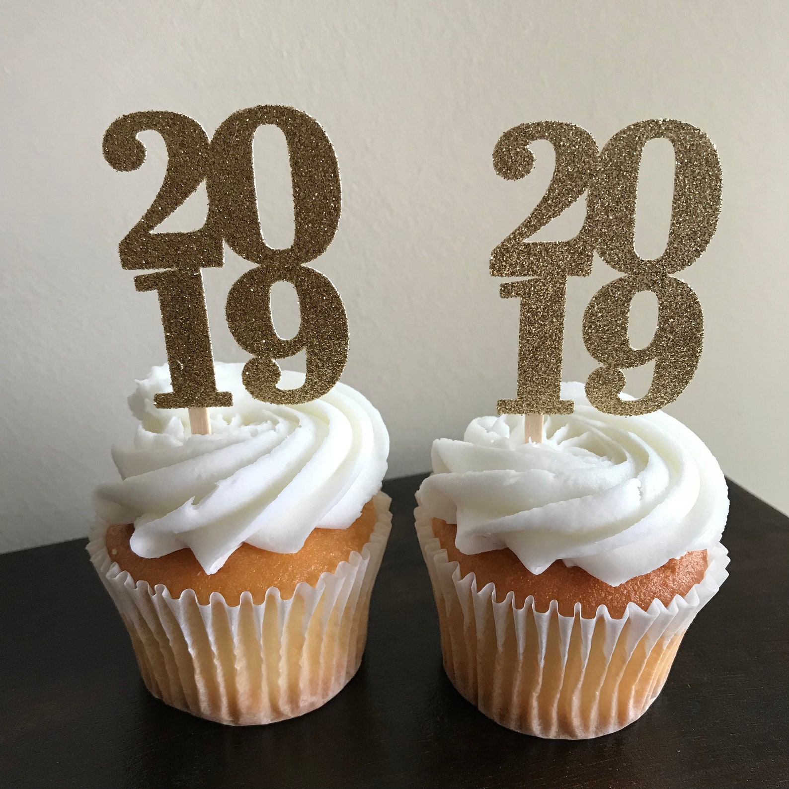 DIY Graduation Cupcake Toppers / graduation decorations / 2020 Etsy