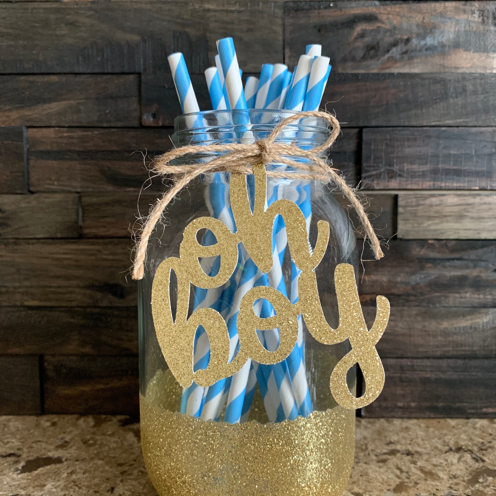 Oh Boy Baby Shower Decorations Baby Shower Jar Tags Oh Boy Etsy