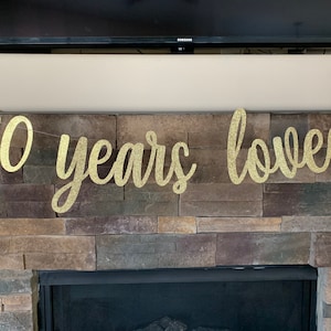 80 years loved Banner, 80 Years loved, 80th Birthday Banner, 80th birthday decorations, cheers to 80 years, 80 years blessed
