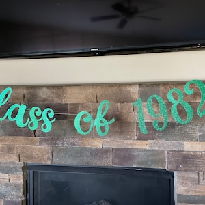 40 year reunion banner, Class reunion banner, high school reunion, reunion banner, high school reunion banner, 40 year reunion decorations