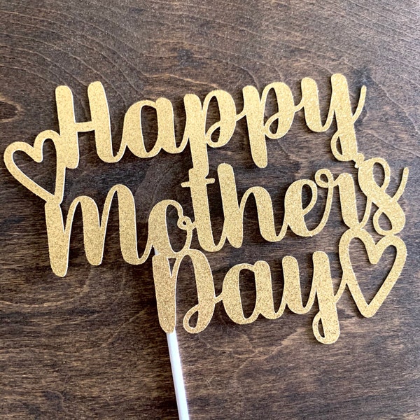 Happy Mother’s Day cake topper, happy Mother’s Day, mother’s day decorations, Mother’s Day, best mom ever, #bestmomever