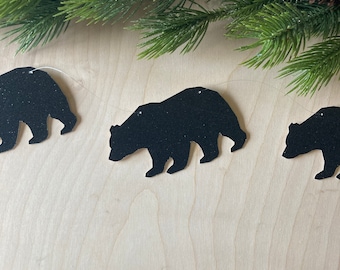 Bear Garland: Glitter Woodland Party Banner