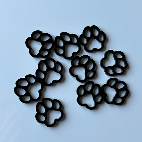 Paw print reward jar tokens, extra tokens for reward jar, class reward jar tokens, paw print tokens, paw tokens, acrylic tokens