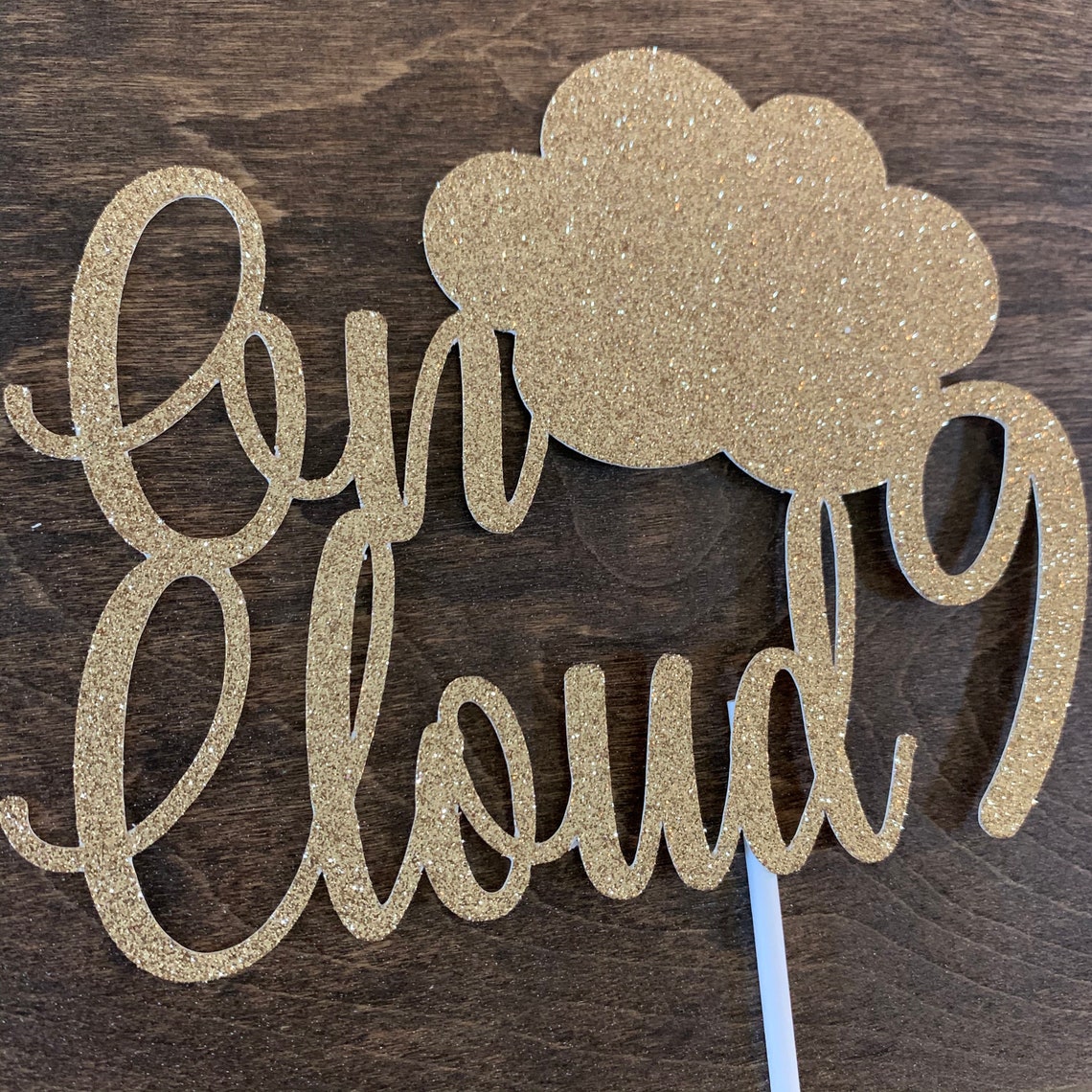 On Cloud 9 Cake Topper 9th Birthday Party 9th Birthday - Etsy